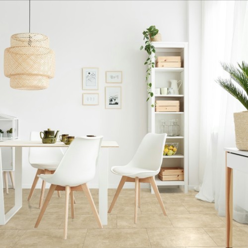 Кварцвиниловая плитка Fargo клеевая Stone LVT Травертин Песочный 48102-08 606×303×2,5