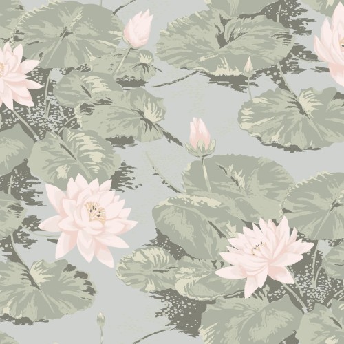 Обои Loymina Шервуд Нимфея Альба Brit25 006 10,05×1