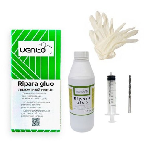 Ремонтный клей для паркета Venko Ripara gluo 0,5 кг Ремонтный клей для паркета Venko Ripara gluo 0,5 кг