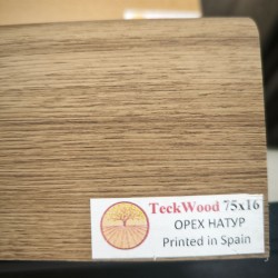 Плинтус МДФ ламинированный TeckWood Орех Натур 2150×75×16