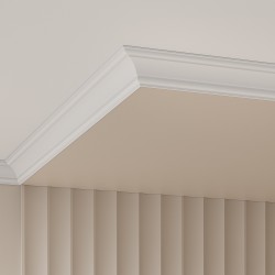 Потолочный плинтус под покраску Cosca Decor KX001 2000×50×50