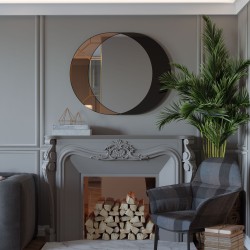 Потолочный плинтус под покраску Cosca Decor KX003 с подсветкой 2000×45×120