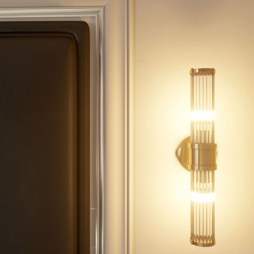 Потолочный плинтус под покраску Cosca Decor KX003 с подсветкой 2000×45×120