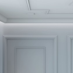Потолочный плинтус под покраску Cosca Decor KX005 2000×69×71