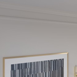 Потолочный плинтус под покраску Cosca Decor KX005 2000×69×71