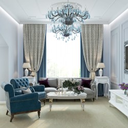 Потолочный плинтус под покраску Cosca Decor KX005 2000×69×71