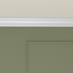 Потолочный плинтус под покраску Cosca Decor KX012 2000×80×80