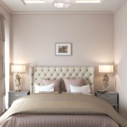 Потолочный плинтус под покраску Cosca Decor KX012 2000×80×80