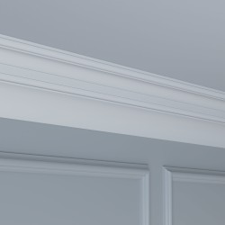 Потолочный плинтус под покраску Cosca Decor KX013 2000×75×95