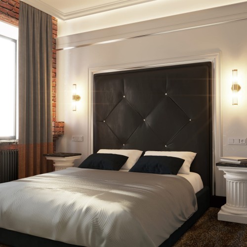 Потолочный плинтус под покраску Cosca Decor KX013 2000×75×95