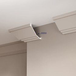 Потолочный плинтус под покраску Cosca Decor KX054 2000×116×113