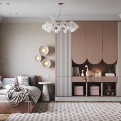 Потолочный плинтус под покраску Cosca Decor KX055 2000×145×147