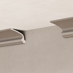 Потолочный плинтус под покраску Cosca Decor KX066 2000×60×90