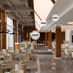 Плинтус под покраску Cosca Decor Экополимер PX005 2000×108×12