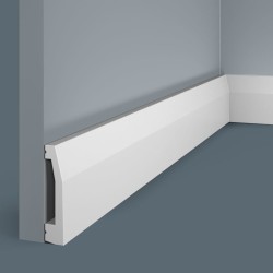 Плинтус под покраску Cosca Decor Экополимер PX008 2000×70×15