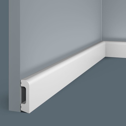 Плинтус под покраску Cosca Decor Экополимер PX013 2000×50×15