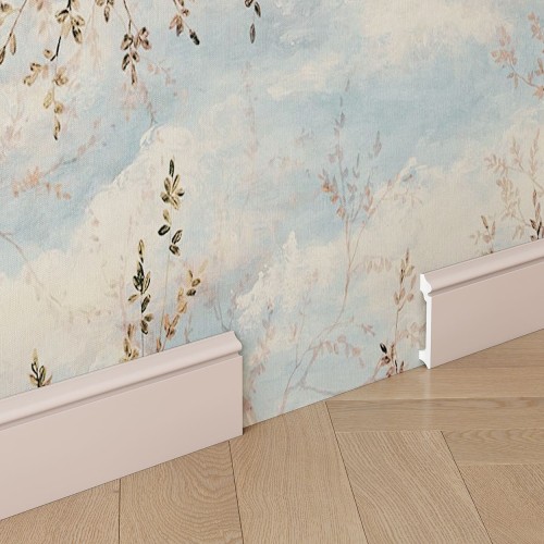 Плинтус под покраску Cosca Decor Экополимер PX026 2000×100×15