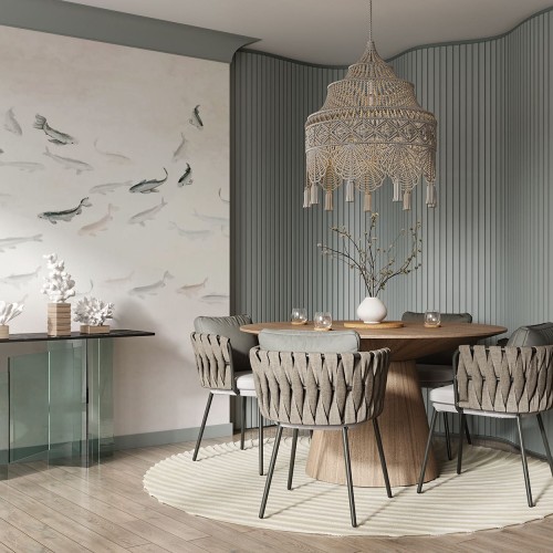 Плинтус под покраску Cosca Decor Экополимер PX048 2000×80×15