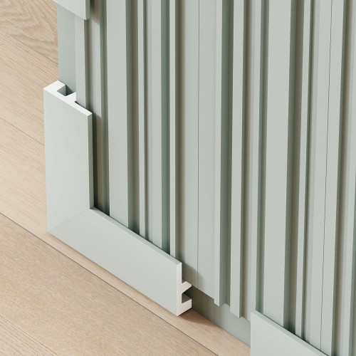 Плинтус под покраску с подсветкой Cosca Decor Экополимер PX051 2000×60×19