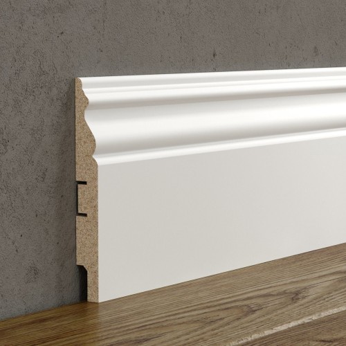 Плинтус МДФ под покраску Cosca Decor AP22 2400×134×16