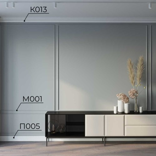 Молдинг под покраску Cosca Decor MX001 2000×26×12