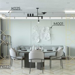 Молдинг под покраску Cosca Decor MX001 2000×26×12