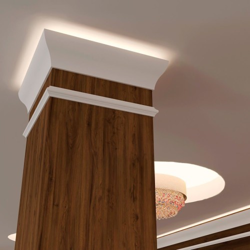 Молдинг под покраску Cosca Decor MX002 2000×40×17