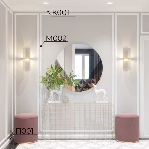 Молдинг под покраску Cosca Decor MX002 2000×40×17