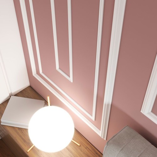 Молдинг под покраску Cosca Decor MX003 2000×19×8