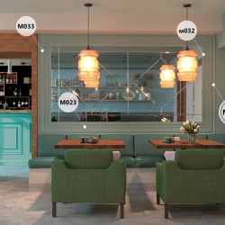 Молдинг под покраску Cosca Decor MX018 2000×45×20