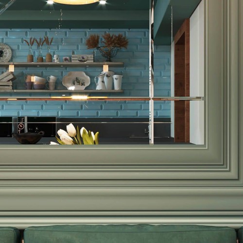 Молдинг под покраску Cosca Decor MX018 2000×45×20