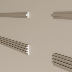 Молдинг под покраску Cosca Decor MX055 2000×32×10