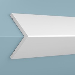Молдинг угловой под покраску Cosca Decor AX001 2000×25×25