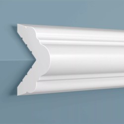 Молдинг угловой под покраску Cosca Decor AX003 2000×30×30