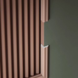 Молдинг угловой под покраску Cosca Decor AX003 2000×30×30