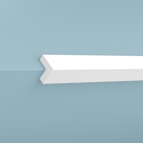 Молдинг угловой под покраску Cosca Decor AX004 2000×8×8