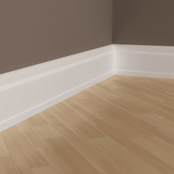 Плинтус под покраску Европласт 1.53.102 2000×150×22