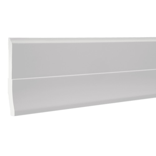 Плинтус под покраску Европласт 1.53.105 2000×160×25