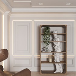 Плинтус под покраску Европласт 6.53.116 2000×100×16