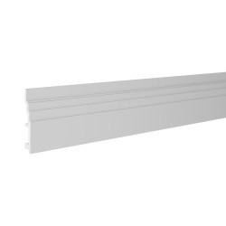 Плинтус под покраску Европласт 6.53.802 2000×160×25