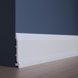 Плинтус под покраску Европласт 6.53.808 2000×160×23