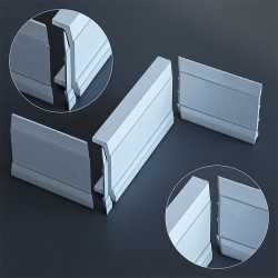 Плинтус под покраску Европласт 6.53.808 2000×160×23