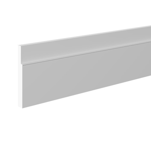 Плинтус под покраску Европласт 6.53.125 2000×130×18