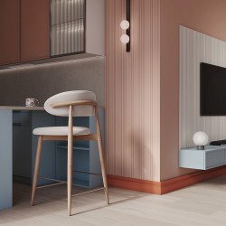 Плинтус под покраску Европласт 6.53.125 2000×130×18