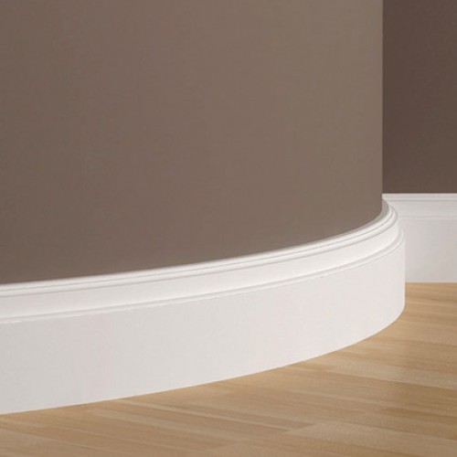 Плинтус под покраску гибкий Европласт 1.53.101 2000×110×27