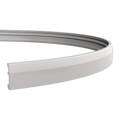 Плинтус под покраску гибкий Европласт 1.53.106 2000×70×17