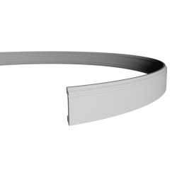 Плинтус под покраску гибкий Европласт 1.53.112 2000×80×13