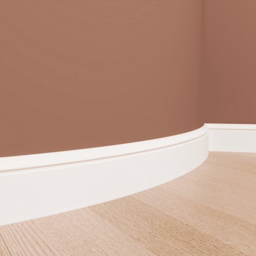 Плинтус под покраску гибкий Европласт 1.53.112 2000×80×13