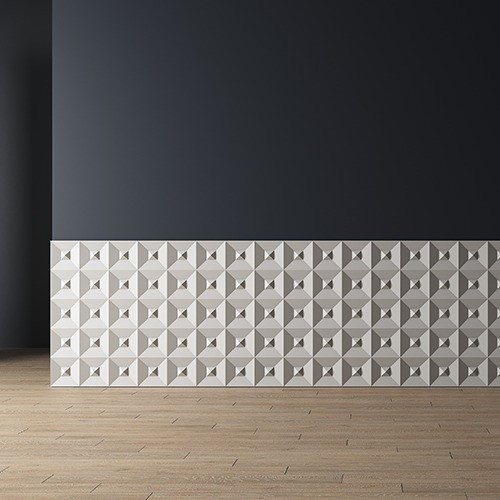 Стеновая панель под покраску Европласт 1.59.817 500×500×20