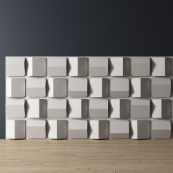 Стеновая панель 3D под покраску Европласт Клавиши 1.59.823 600×600×44